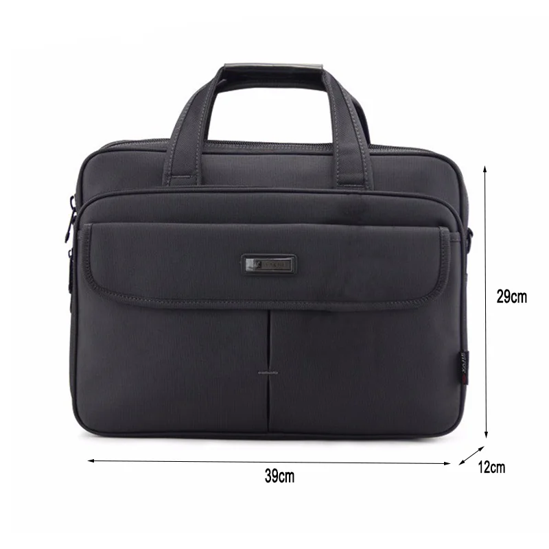 Business Men's Briefcase Laptop Bag Portable Shoulder Large-capacity Waterproof Oxford Cloth Handbag High Quality Messenger Bags