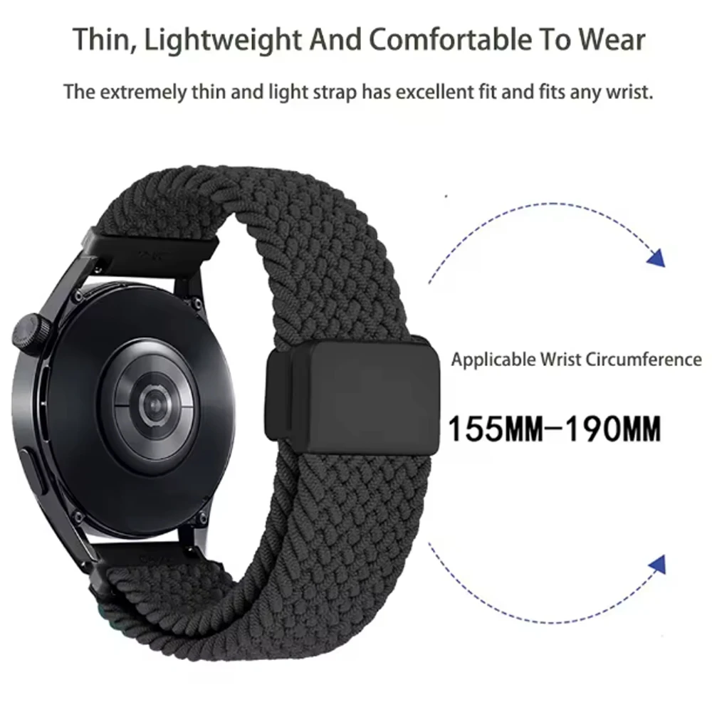 20/22 مللي متر حزام رياضي منسوج من النايلون للغارمين Venu 4 2 3 مربع شريط قابل للتنفس Forerunner 265 165 570 Vivoactive 6 حزام ساعة قابل للتمدد