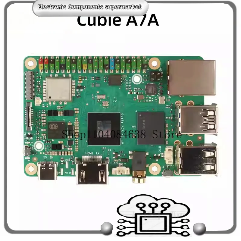 

For Radxa Cubie A7A,The New Standard for Edge Al,High-Speed LPDDR5,Single Board Computer