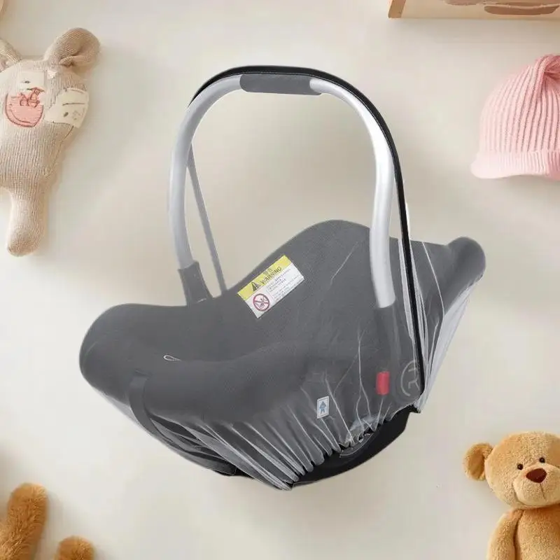 

Safe Newborn Cradle Insect Shield, Summer Mosquito Net, Elastic Cord, Essential Stroller Pram Accessories.