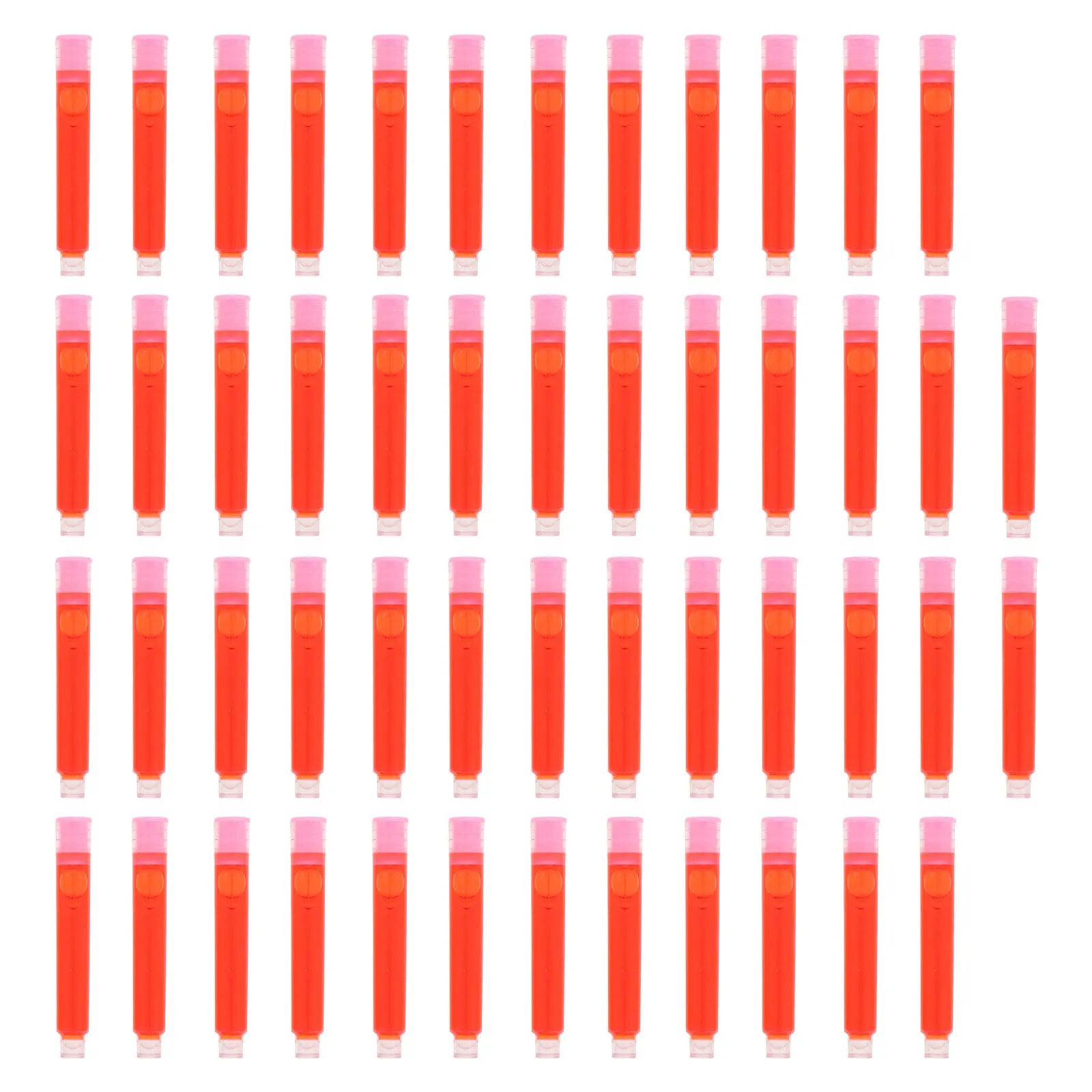 

50pcs Color Erasable Refill Fountain Pen Drawing Tool Rotation Type Ink Absorber Converter For Students Stationery Fill