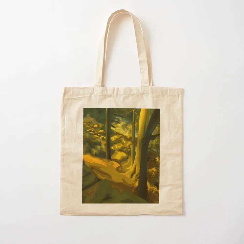 Forest in the Morning Tote Bag ecological bags bags woman 2025