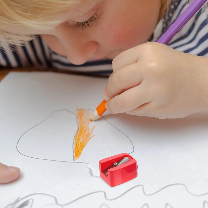 100Pcs Makeup Plastic Eyebrow Pencil Sharpener Cosmetic Lip Liner Pencil Sharpener