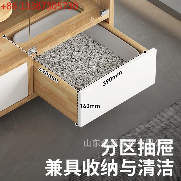 

Bungalow Cat's Nest Villa Large Space Multi-layer Square Indoor Family Cat House