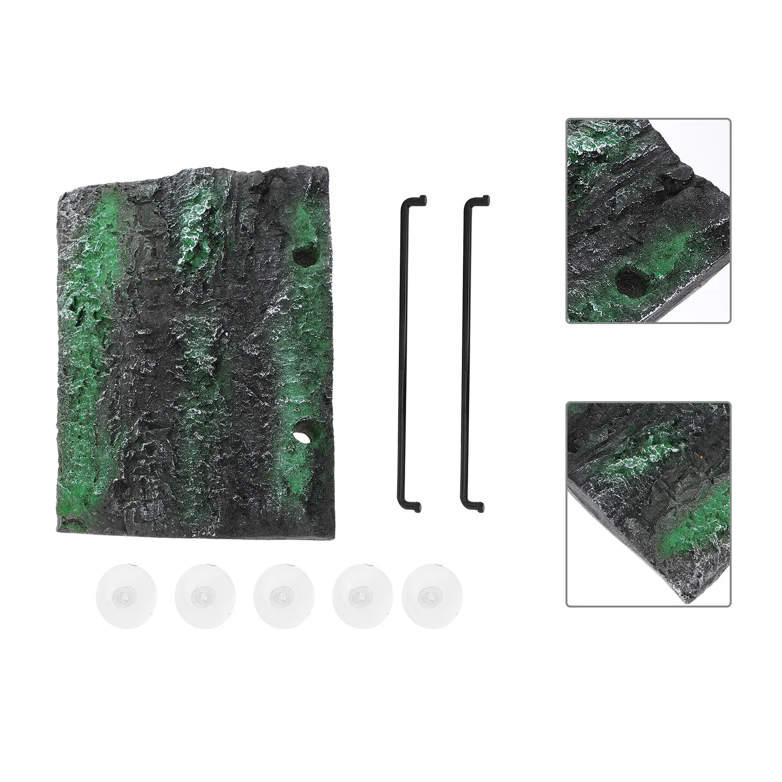 

Искусственная платформа-пляз для черепах в аквариум, безопасная, безвредная, плавающий остров-терраса для загара, натуральный вид