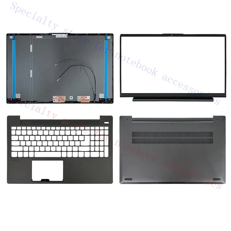 Laptop For  ideapad 5 15IIL05/ITL05/ARE05 LCD Back Cover Front Bezel Palmrest Bottom Case Replacement hinge ABCD Cover