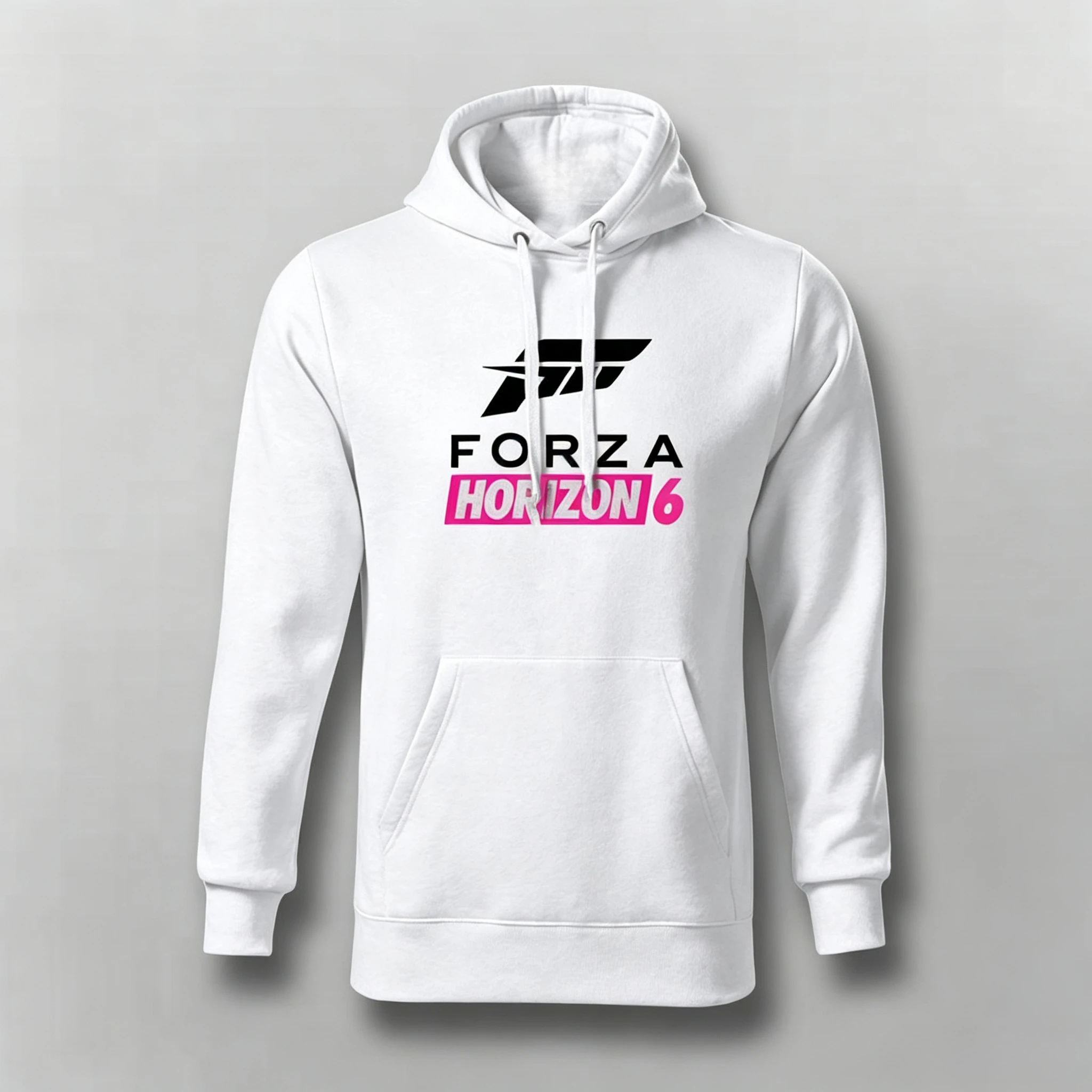 Forza Horizon 6 Print Hooded Sweatshirt Unisex Racing Game Logo Pullover Hoodie Casual Streetwear Sports Game Fan Tops