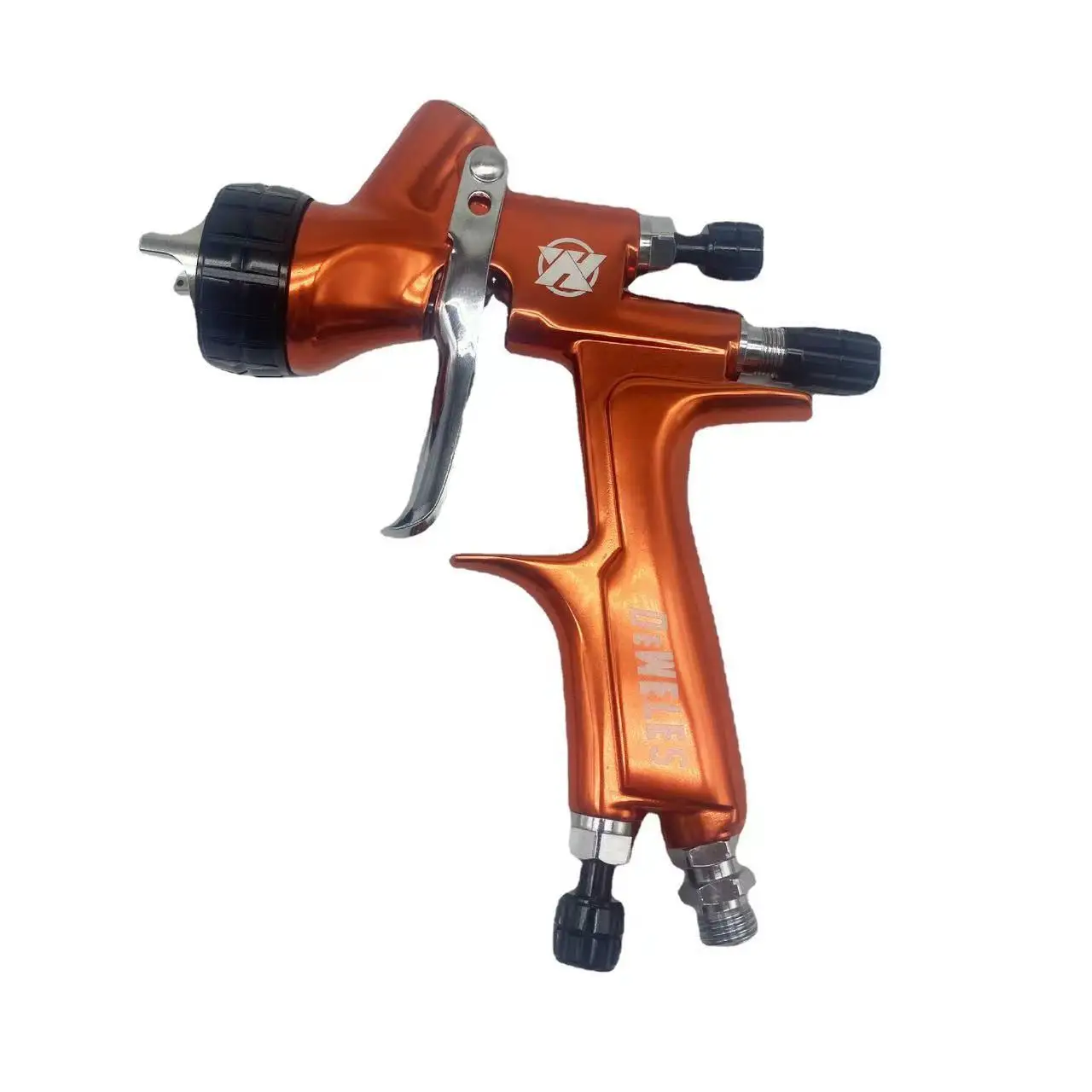 

Оранжевый/небесно-голубой пистолет-распылитель, сопло 1,3 мм, 600 мл, инструмент для покраски автомобиля Devilbiss