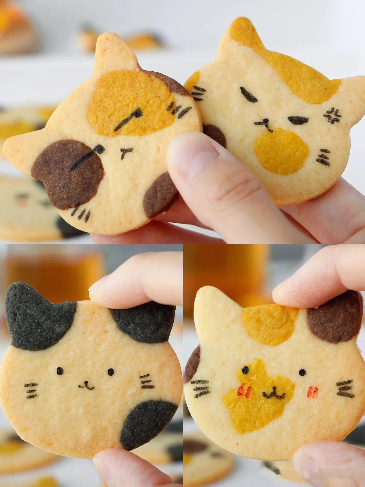 1Pc Cute Cat Pattern Cookie Cutter Mini Animal Shape Biscuit Stamp Kids Party Decoration Accessories And Tools Hand Pressed Mold