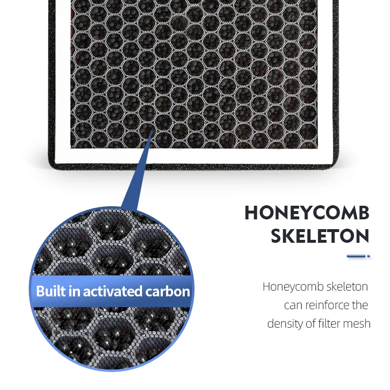 لمرشح المقصورة Jetour X50 فلتر الهواء فلتر تكييف الهواء من الكربون المنشط مع عطر لتنقية هواء كابينة السيارة #5