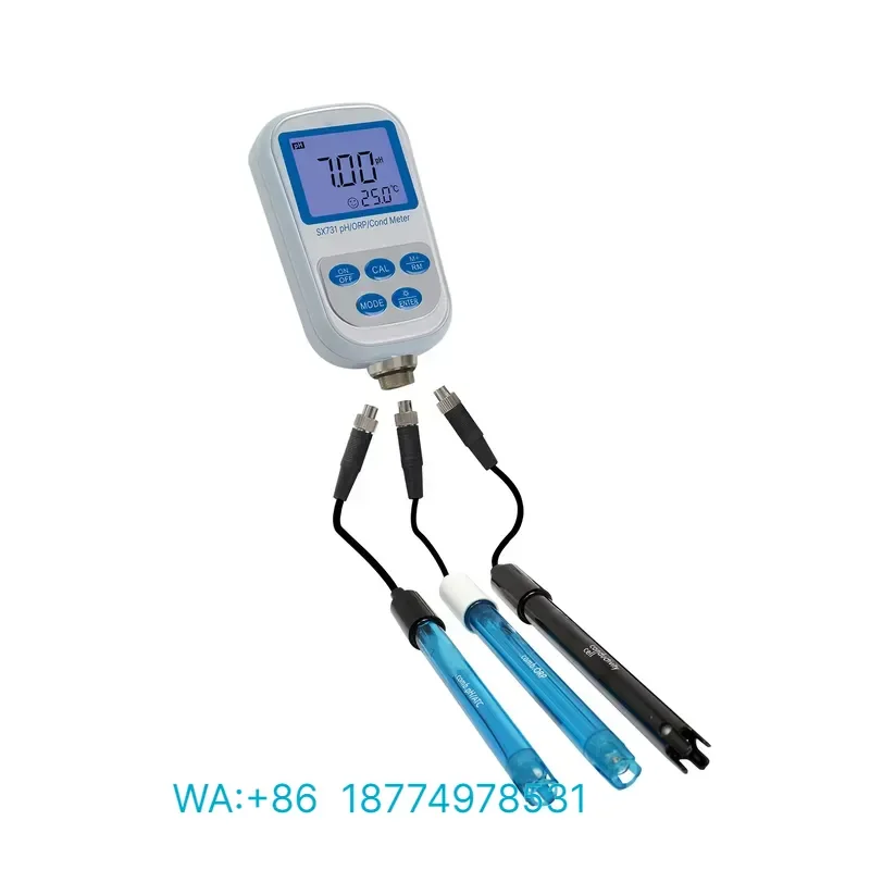 for NADE SX731 7 in 1 Portable Lab PH ORP Conductivity TDS Salinity Resistivity Meter Water Quality Analysis Tester