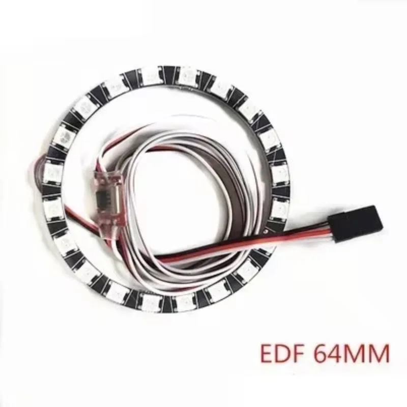 Three-Color LED Taillight System 3-6V for EDF Jet RC Airplane