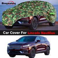 Camouflage Full Car Cover Windproof Anti-UV Sun Snow Rain Protection Waterproof SUV Cover For Lincoln Nautilus 2018-2026