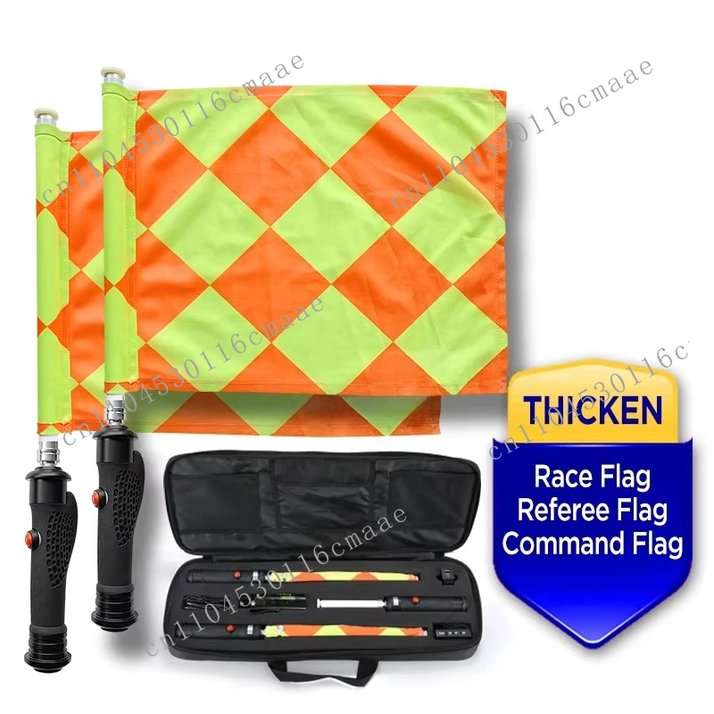 Electronic Soccer Football Chief Referee BP Flag Linesmen Linesman Electronic Flag New
