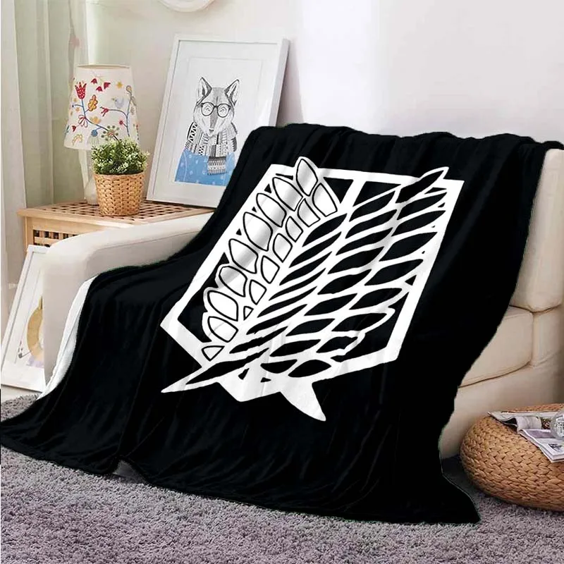 Attack on Icons Anime Icons Printed Soft Blanket blankets  thin blanket  throw blanket  picnic blanket  blankets for beds