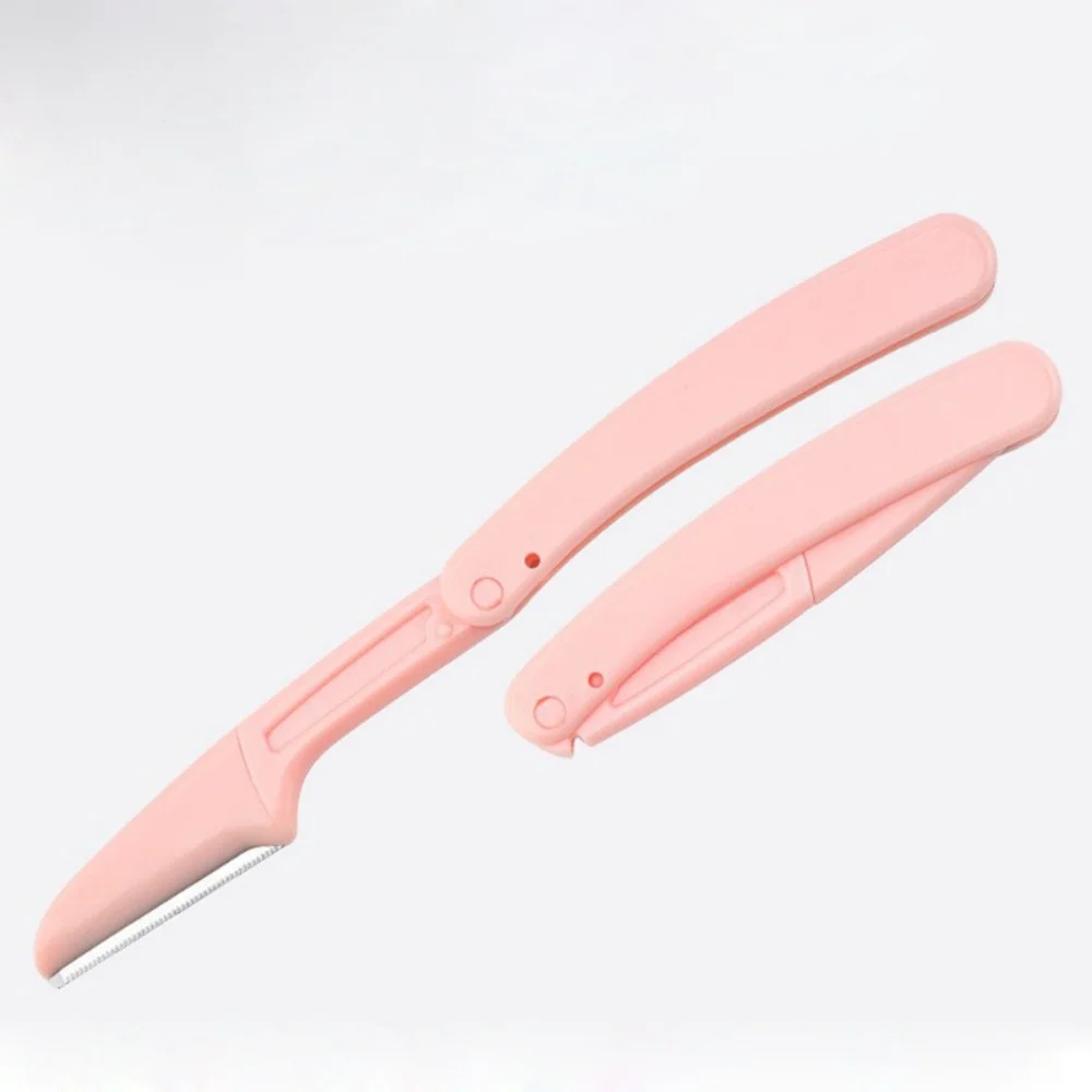 3 SZT. Przenośny Trymer do Brwi Bezpieczny Modelator Brwi Składany Trymer do Brwi Ostrze do Golenia Narzędzia do Makijażu dla Kobiet