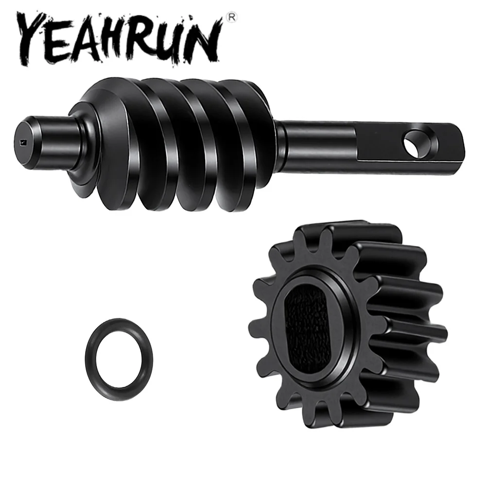 YEAHRUN 4Pcs 5mm to 7mm Aluminum Alloy Hex Wheel Hub Adapters Conversion for SCX24 to WPL D12 1/10 RC Car Truck Upgrade Parts