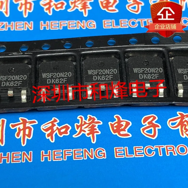 5 قطعة-10 قطعة WSF20N20 TO-252 200 فولت 12A جديدة ومبتكرة في المخزون