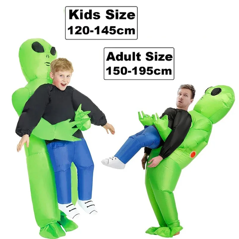

Halloween Adult Alien Inflatable Costume Kids Boys Girl Christmas Party Cosplay Men Women Funny Suit Dress Anime Fancy Party