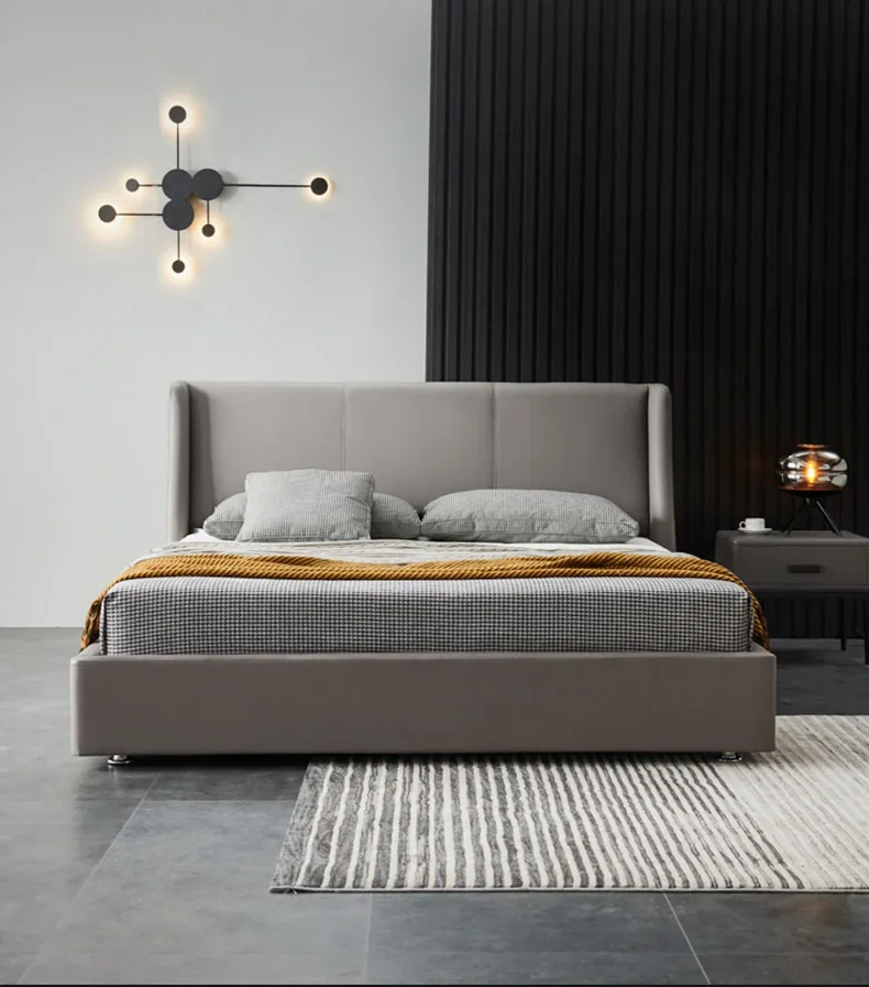 # Hot Factory Camas Grandes Furniture Camas Modernss Upholstered Bed Frame Cama Elastica