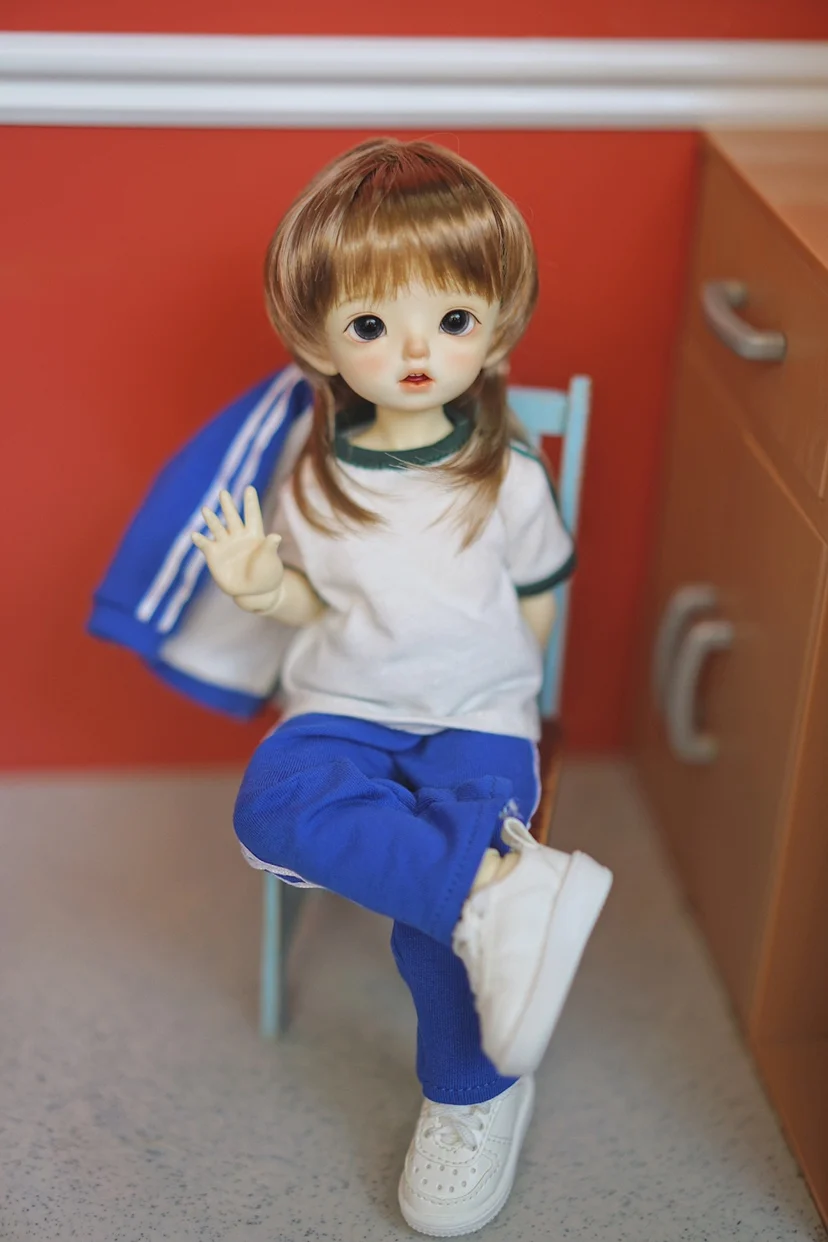 New 4.5cm 1/6 Scale BJD Sneakers Yosd Sport Shoes 1/6 Doll Shoes 30cm Doll Accessories