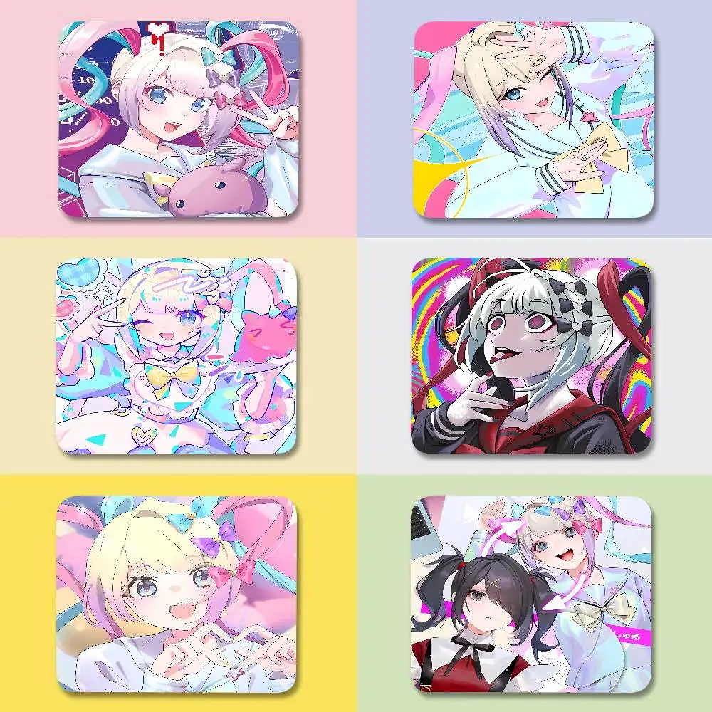 Peripheral Rubber Mouse Pad Animation Two-dimensional Office Desktop Mat E-sports Game Keyboard Pad HOT PC Streamer Overload