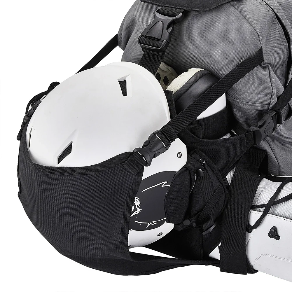 

Рюкзак для лыж и коньков 30 л (2026) с регулируемыми лямками, сумка для хранения лыжных ботинок и шлема, для защиты снаряжения для сноуборда