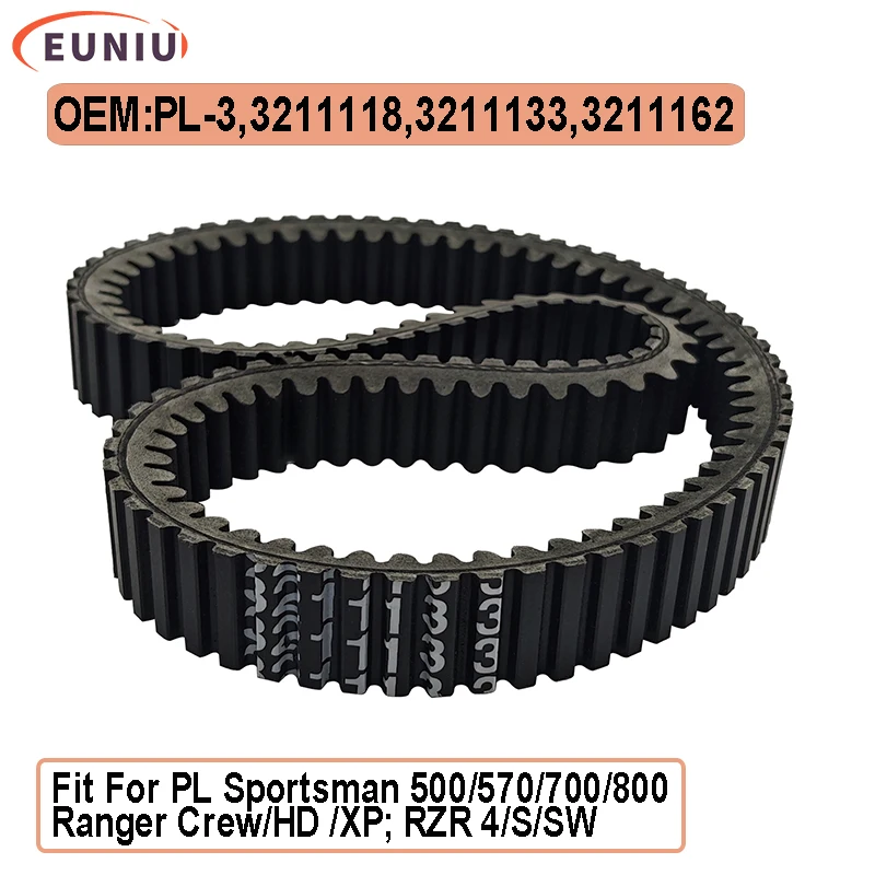 

Drive Belt for PL 500 570 700 800 RZR 4 S SW Ranger Crew / Ranger HD / Ranger XP Sportsman OEM 3211133 3211162 3211118