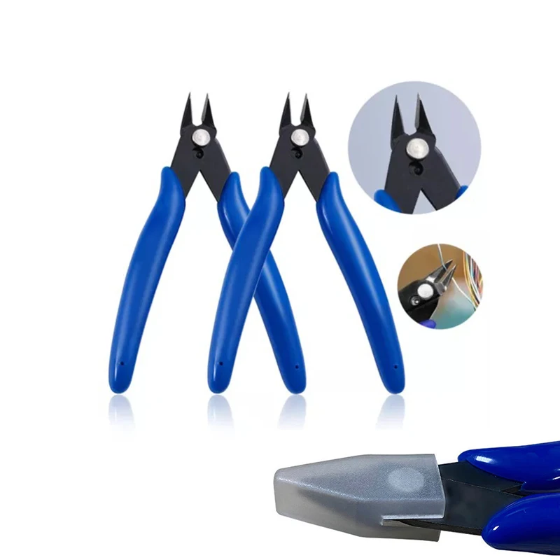1PC Diagonal Plier Carbon Steel Sharp Pliers 170 Clamp Electrical Wire Cable Cutters Cutting Side Snips Flush Pliers Hand Tools