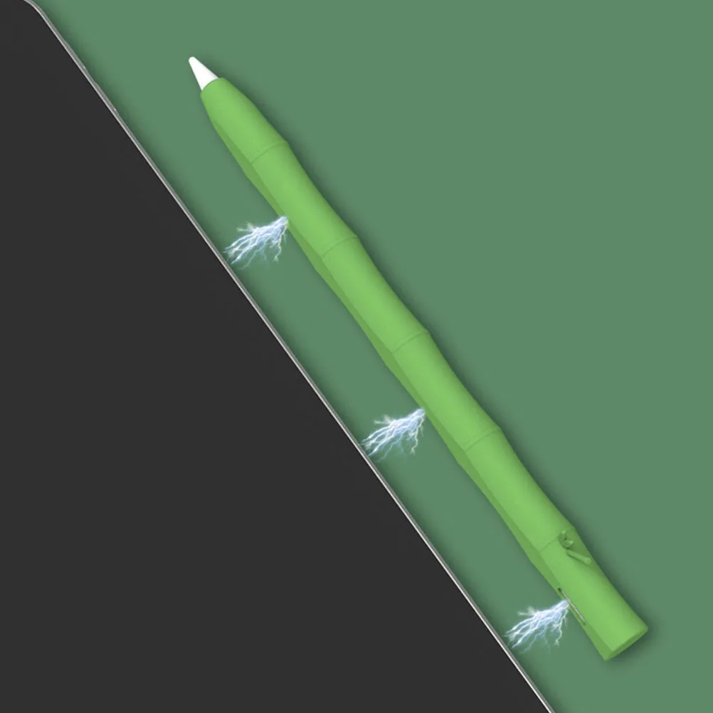 Kotak Pensil Silikon Bahan Berkualitas Tinggi Pelindung Pensil Lembut dan Tahan Lama Desain Ergonomis Mencegah Geser Hadiah Sempurna untuk Teman