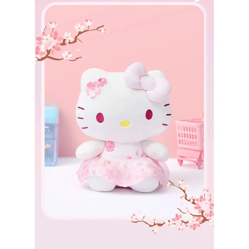 

Hello Kitty Sanrio Plush Toy Cute Kawaii Doll Pink Sakura Collection Sakura language cute and interesting