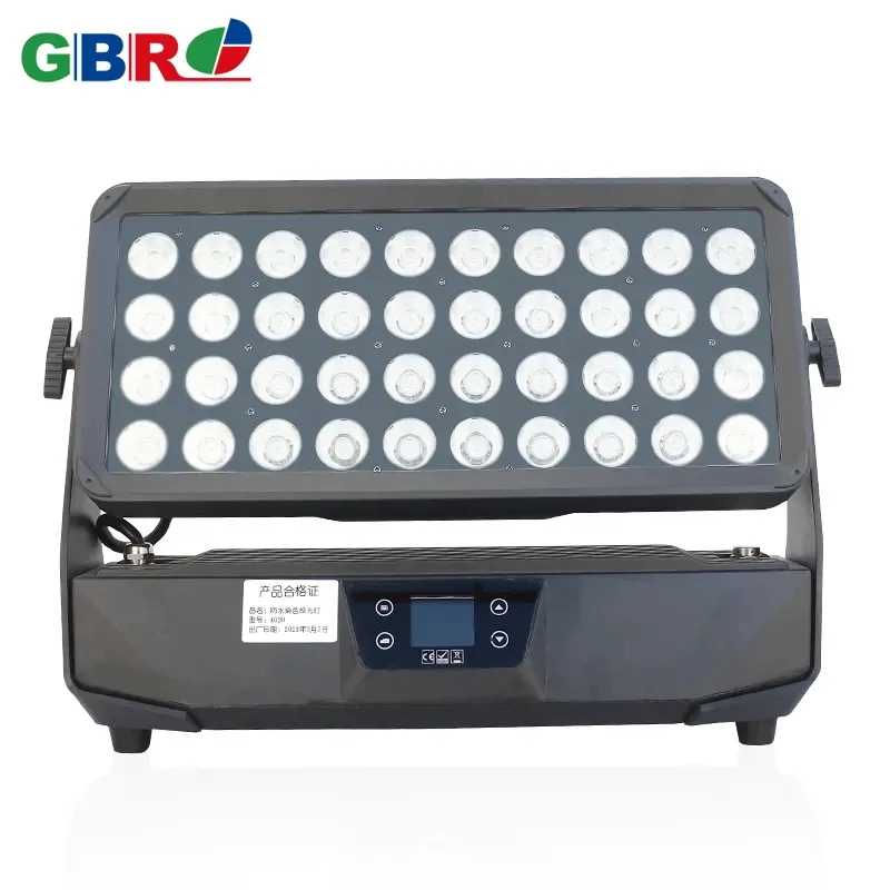 Factory Waterproof Ip65 40X20W Rgbw 4 In 1 Led Outdoor Bar Wall Washer Light Dmx For Outdoor Building