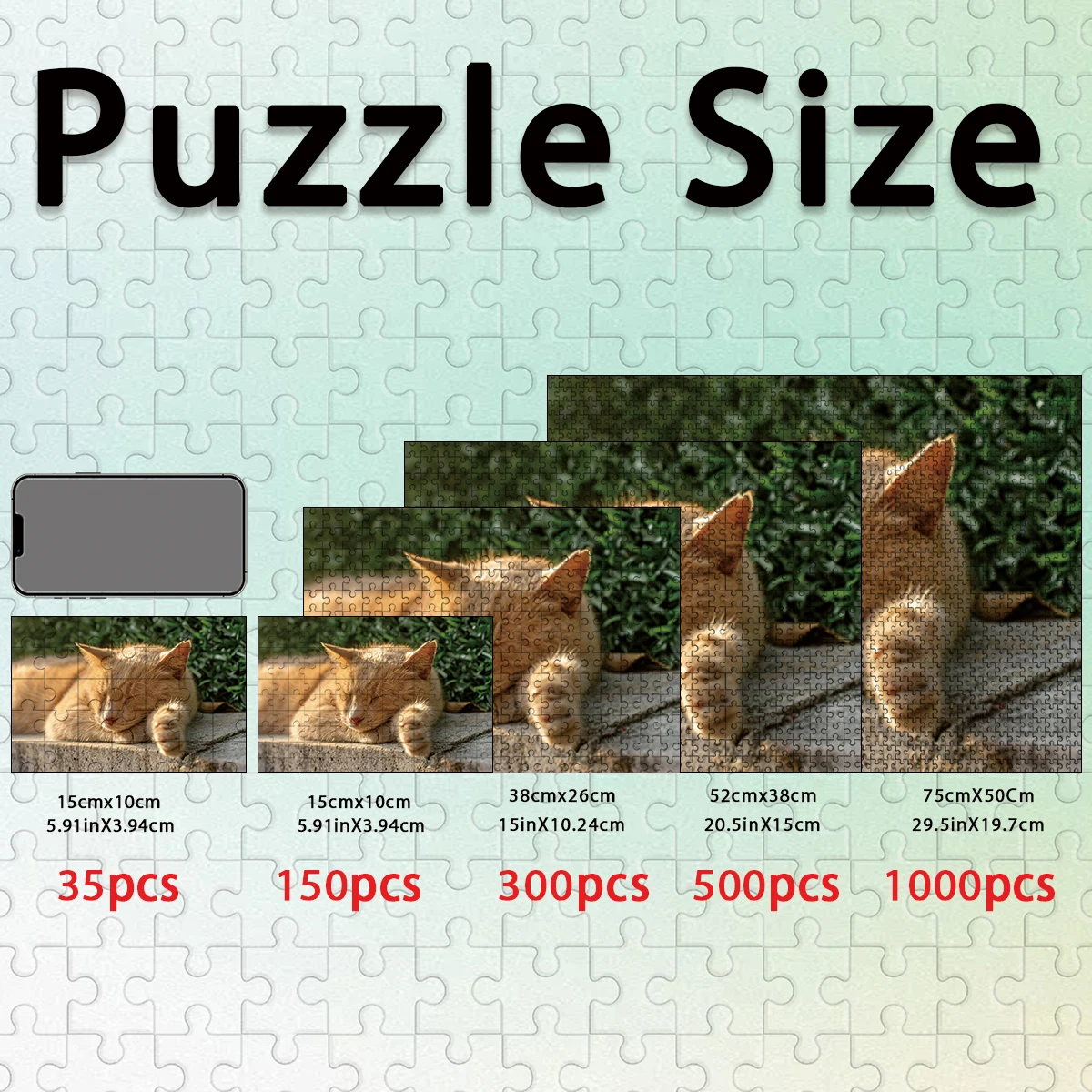 Cat Toys - 35/300/500pcs cat Cartoon Custom Poster Custom