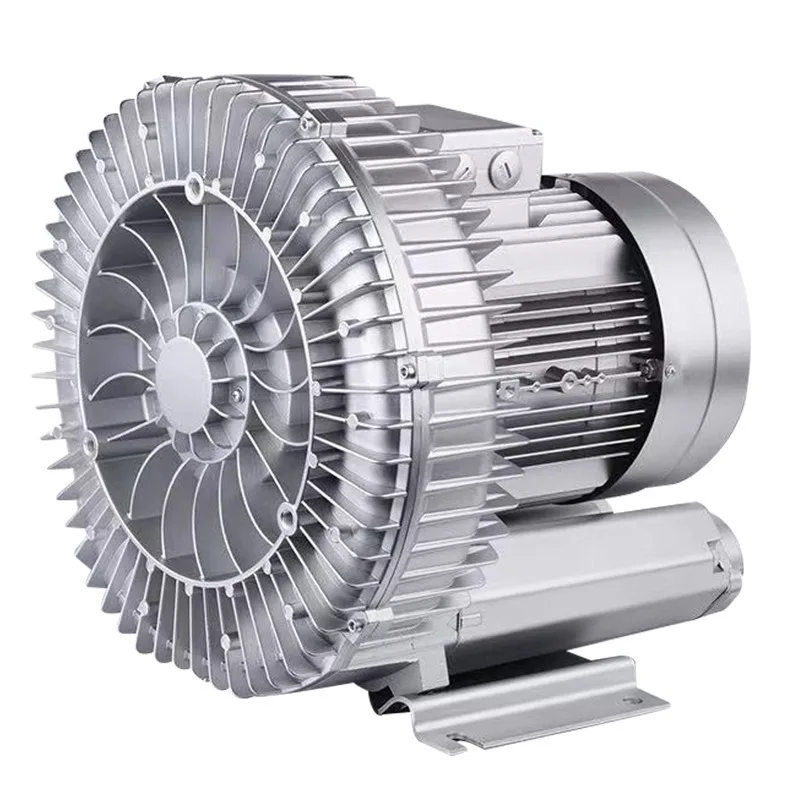 Fish pond aerator vortex type high pressure fan single impeller suction blowing dual purpose high power high efficiency blower