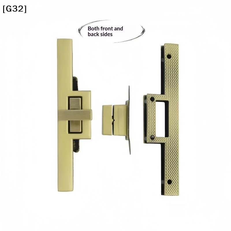 Premium Alloy Metal  Lock Clasps With Multiple Finishes Rustproof Durable Perfect For DIY Leathercraft Handbag Purse Making[G32]