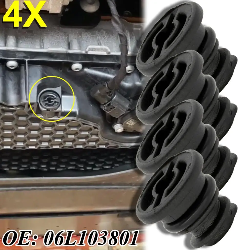 4x For VW Golf Alltrack Passat B8 Tiguan Allspace Beetle Arteon Polo T-Roc Engine Oil Sump Drain Plug 06L10380 Car Accessories