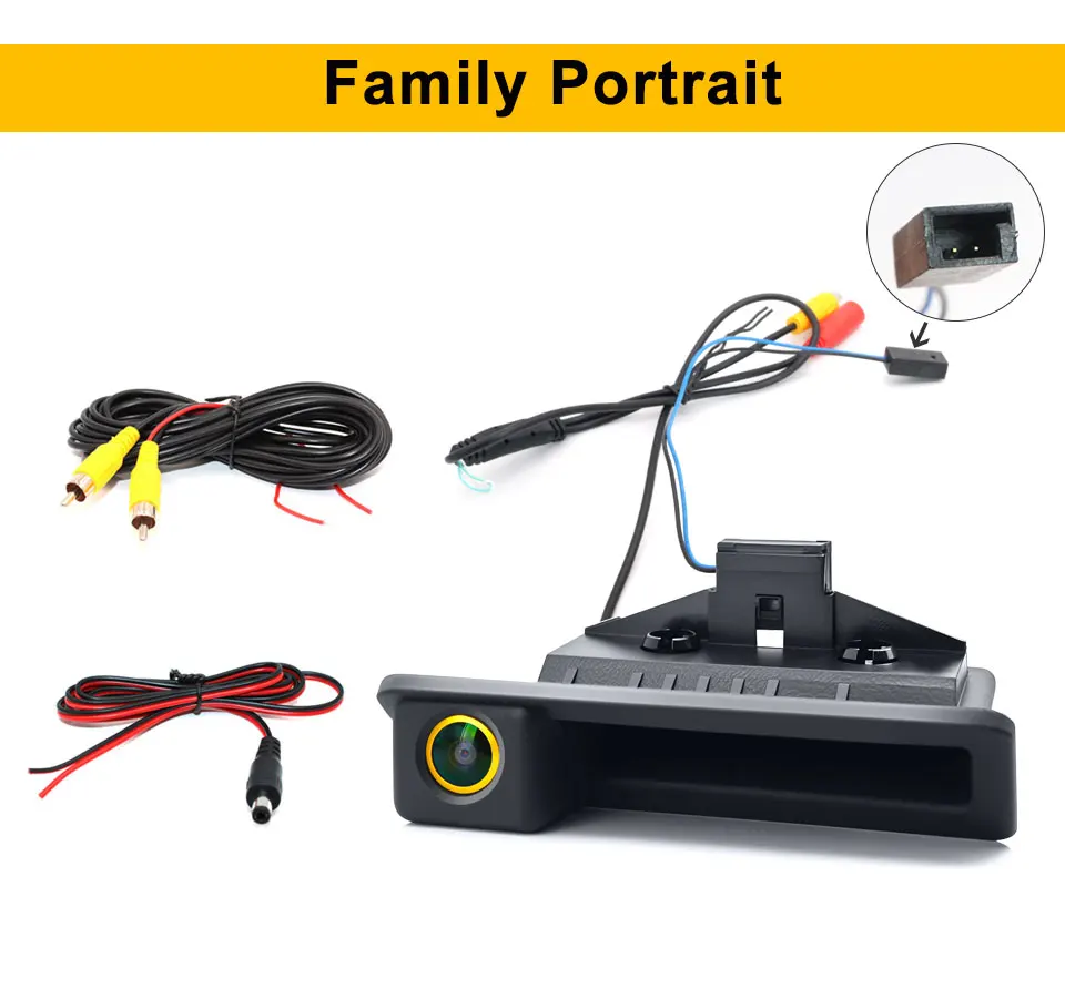 Fahrzeug AHD 1080P Reverse Backup Stamm Griff Kamera Für BMW E60 E39 E90 E82 E61 X1 E84 X5 E70 E92 E91 3/5 Serie E88 E93 X6 Auto – Detail 15