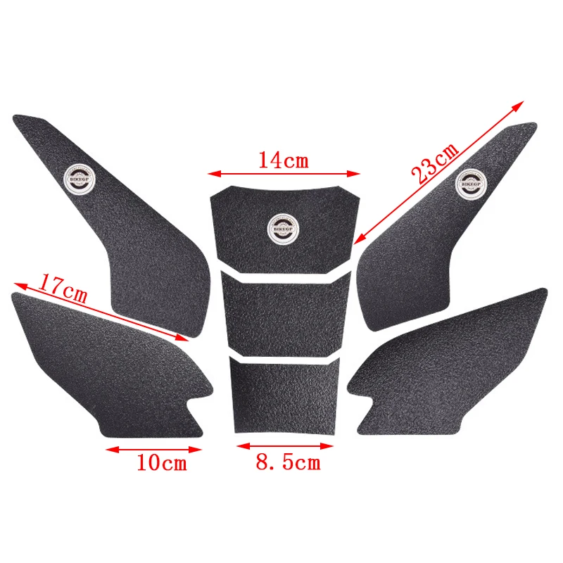 

1 Set Motorcycle Styling for QJMOTOR Race 600 Motorcycle Fuel Tank Pads Protector Sticker TPU Rubber Knee Grip Traction Side Pad