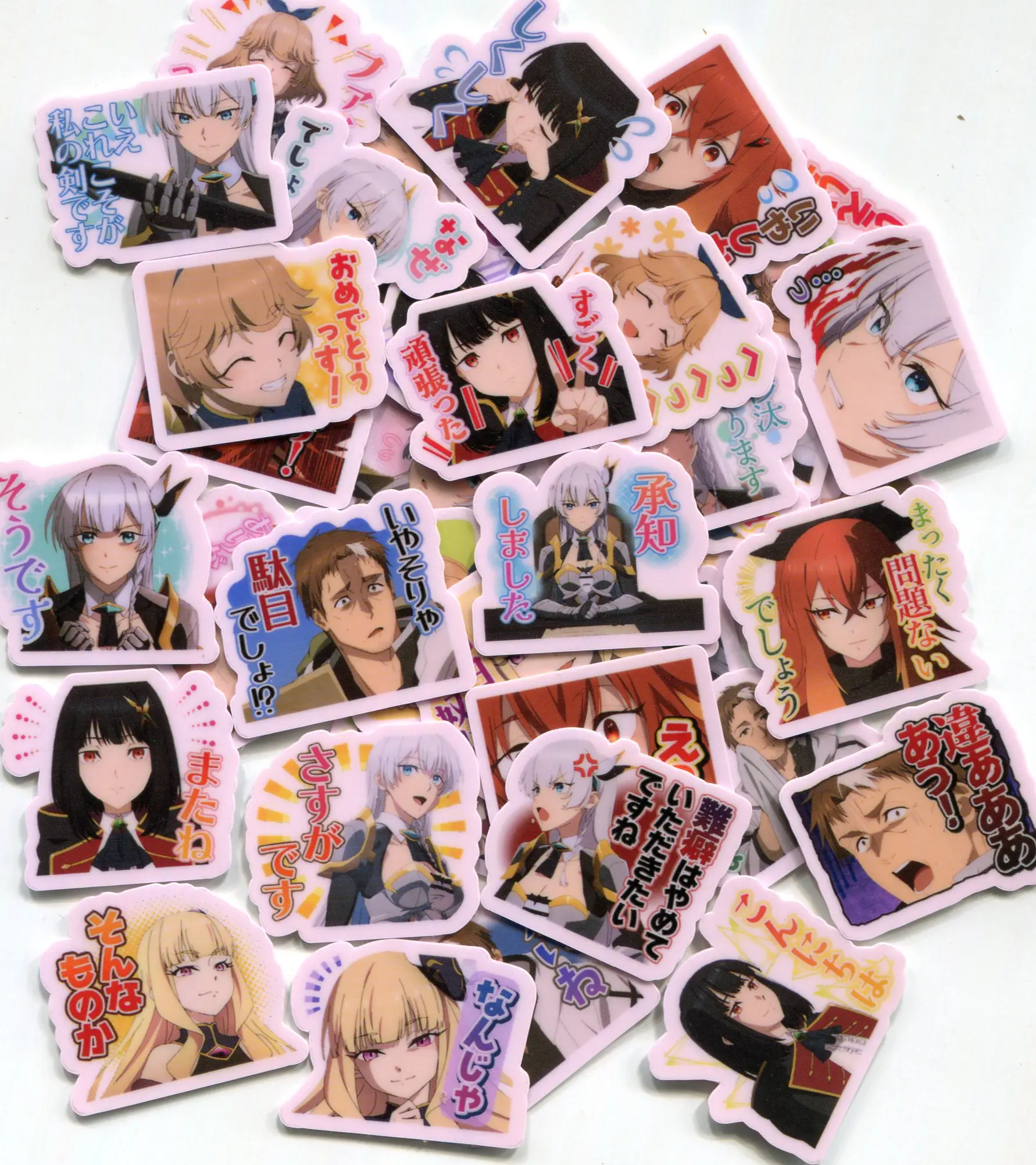 40pcs  Katainaka no Ossan, Kensei ni Naru 2-3cm diy cute STICKER