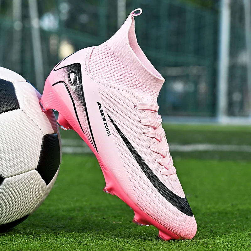 

Fast Men Football Shoes Professional Indoor Football Field Boots TF/FG Original Soccer Shoes Society Cleats Training Sneaker