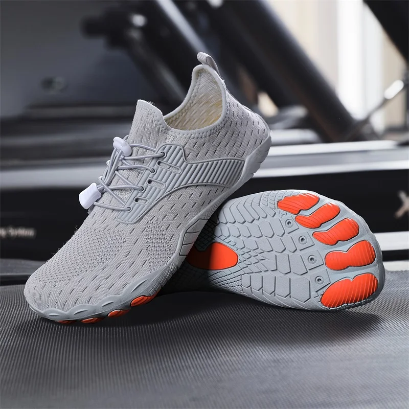 

High Quality Trail Running Barefoot Shoes Wide Toe Barefoot Sports Water Shoes Trainers Zero Drop Shoes Runner Walking Sneakers