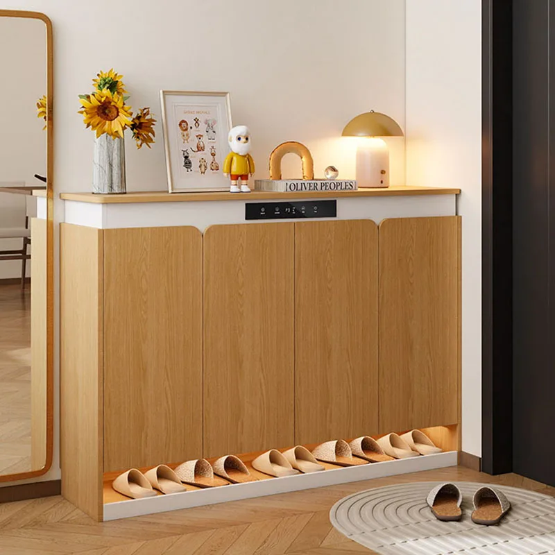 Display Cupboard Shoe Cabinet Disinfecting Nordic Storage Organizer Shoe Shelf Designer Modern Archivadores Salon Furniture