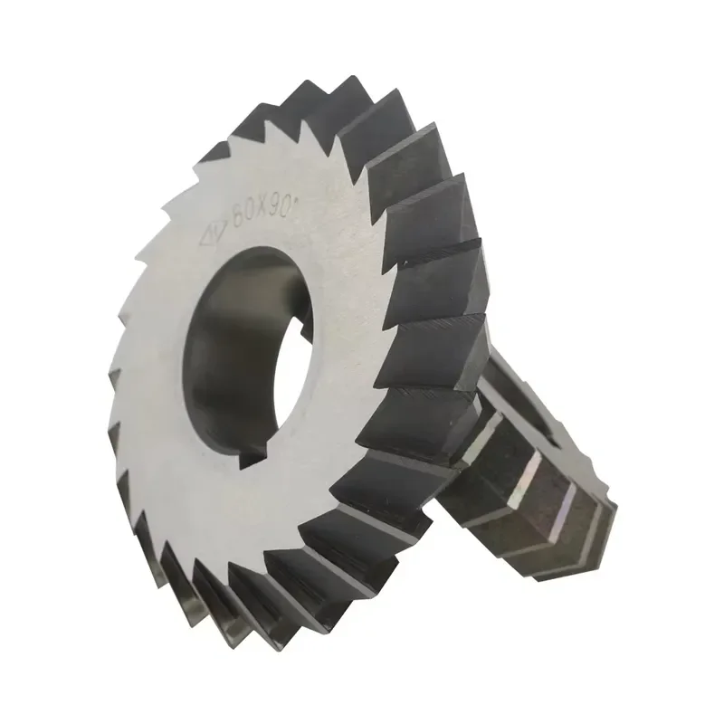 HSS Double Angle Milling Cutter 75 to 90 Degree High Speed Steel End Mill for Metal Woodworking CNC Router Bit Tool 90 Degree