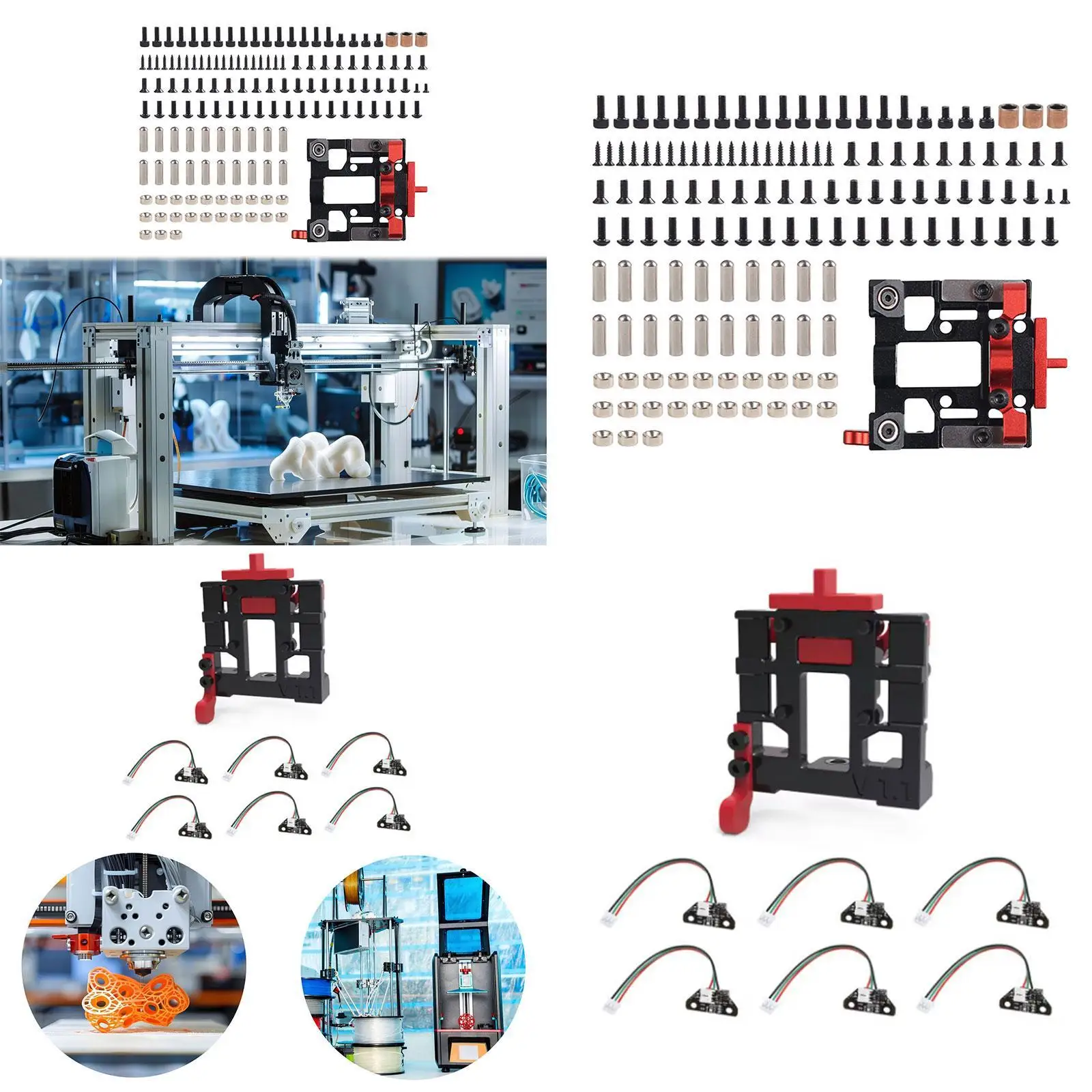 

Extruder Head Switching Tool Upgrade Part Repair Remover for Stealthchanger