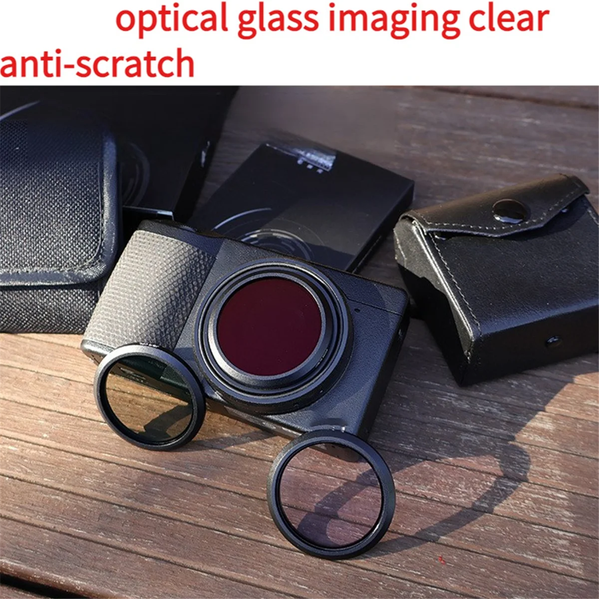 

New 3C-For GR3X Magnetic Filter Set for LX10 GR23 for G7x3 G7X2 for ZV-1 Polarizer 4IN1