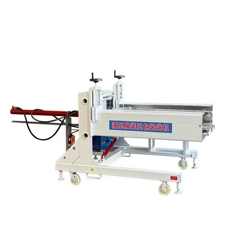 Automatic hydraulic clothing compression baler, baler