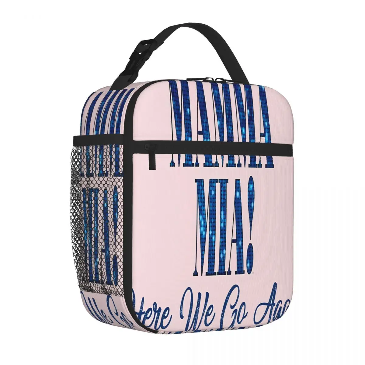 Bestselling Mama Mia Mamma Mia Here We Go Again Minimal Decoration Shoulder Lunch Bag Preschool Lunch Snack Bag