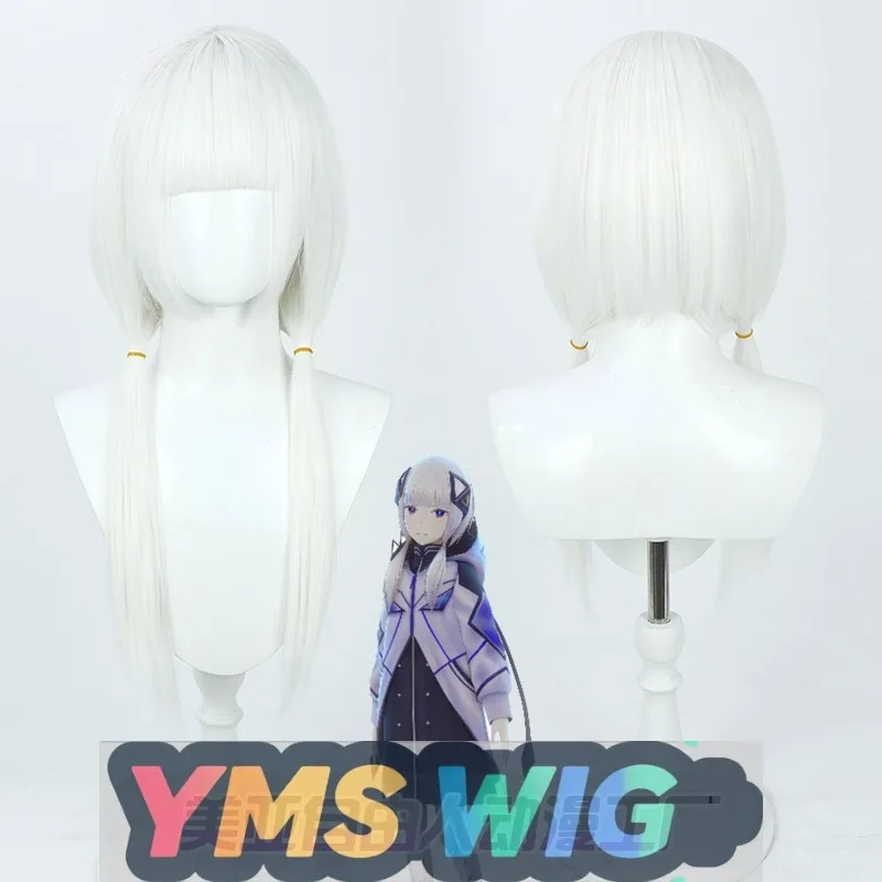 

【YMS WIG】Virtual Singer YouTube Shen Chun Magic Girl Hanabuta Taro Cosplay Wig Pure White Scalp