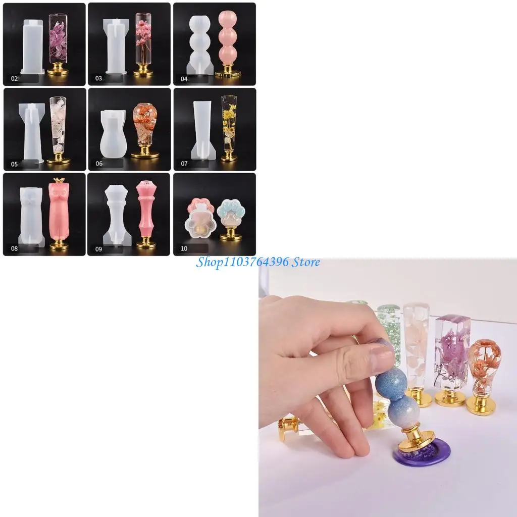 

Силиконовая форма с восковой ручкой для рукоделия, свадебное письмо, приглашение, декор