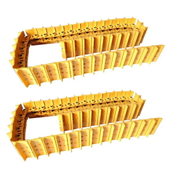 RC Hydraulic Bulldozer\'s Tracks D9T D10T DXR2 JDM 98 Loader Dozer Model Metal Walking Track Accessories Toy Parts